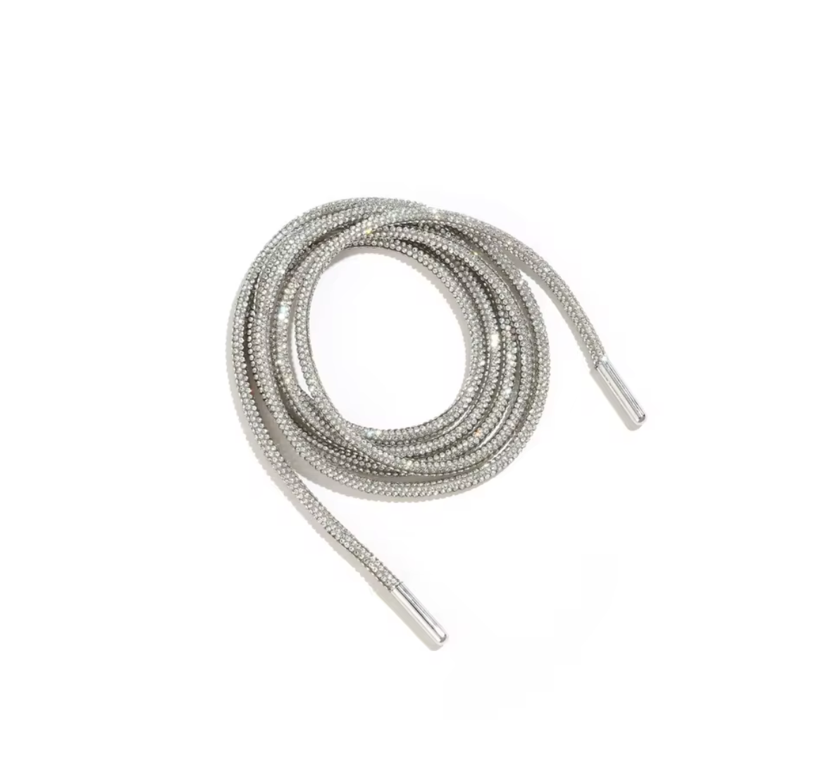 Silver Shoelaces